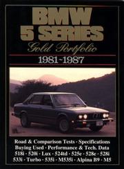 BMW 5 series gold portfolio 1981-1987