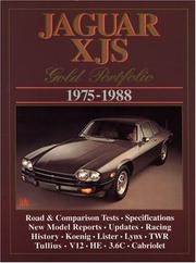 Cover of: Jaguar Gold Portfolios: Jaguar XJS 1975-88 (Gold Portfolio)