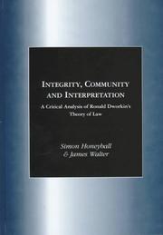 Integrity, community, and interpretation by Simon Honeyball