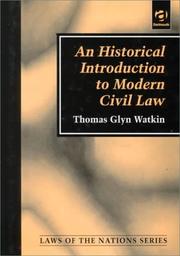 An historical introduction to modern civil law