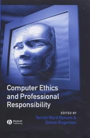 Computer ethics and professional responsibility