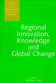 Regional innovation, knowledge, and global change