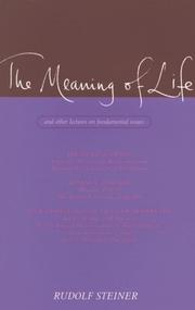 The meaning of life and other lectures on fundamental issues