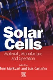 Solar cells by Tom Markvart, Luis Castaner