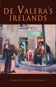 Cover of: De Valera's Irelands by edited by Gabriel Doherty & Dermot Keogh.