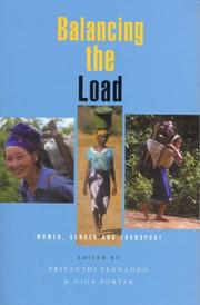 Balancing the load : women, gender, and transport