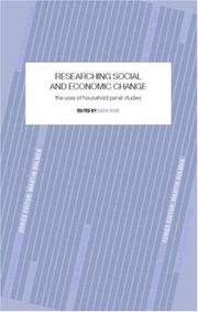 Researching social and economic change : the uses of household panel studies