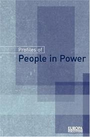 Profiles of people in power : the world's government leaders