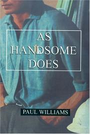 Cover of: As Handsome Does by Paul Williams