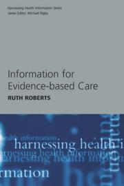 Information for evidence-based care