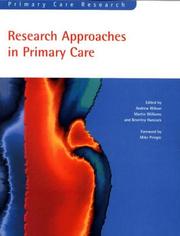 Research approaches in primary care