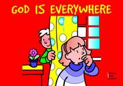 God is everywhere : colour and learn about God