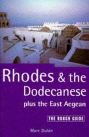 Cover of: Rhodes & the Dodecanese plus the East Aegean: the rough guide