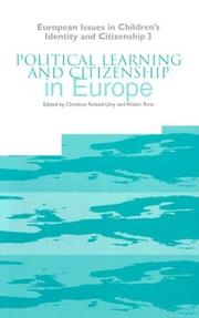 Political learning and citizenship in Europe