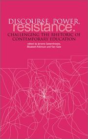 Discourse, power and resistance : challenging the rhetoric of contemporary education