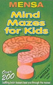 Mensa mind mazes for kids