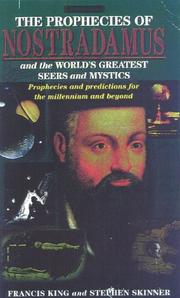 Cover of: Prophecies Nostradamus And