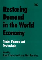 Restoring demand in the world economy : trade, finance, and technology