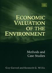 Economic valuation of the environment by Guy Garrod