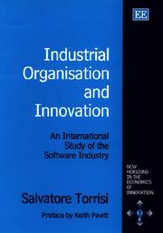 Industrial organisation and innovation : an international study of the software industry