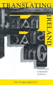 Cover of: Translating Ireland: translation, languages, cultures