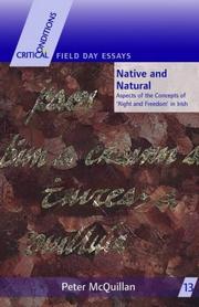 Native and natural : aspects of the concepts of 