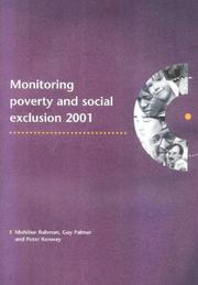 Cover of: Monitoring Poverty and Social Exclusion