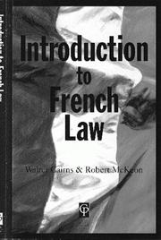 Introduction to French law