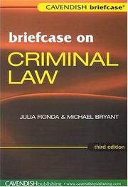 Briefcase on criminal law