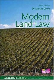 Modern land law