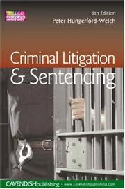 Criminal litigation and sentencing