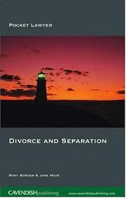 Divorce and separation