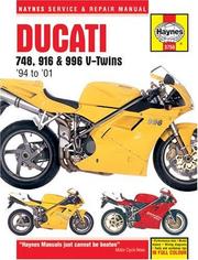 Ducati 748, 916 & 996 : service and repair manual