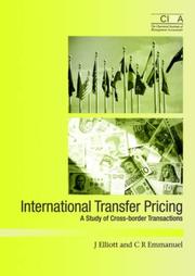 International transfer pricing : a study of cross-border transactions