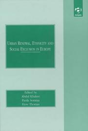 Urban renewal, ethnicity and social exclusion in Europe