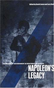 Napoleon's legacy : problems of government in Restoration Europe