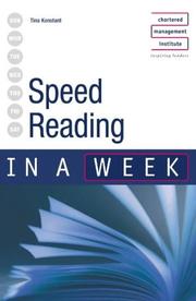 Speed reading in a week