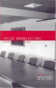 Inside organizations : anthropologists at work