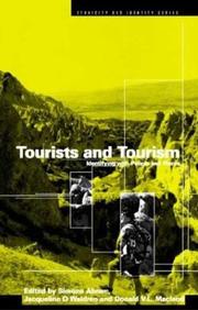 Tourists and tourism : identifying with people and places