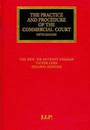 The practice and procedure of the Commercial Court