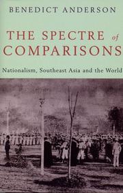 The spectre of comparisons by Benedict Anderson