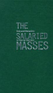 Cover of: The salaried masses: duty and distraction in Weimar Germany