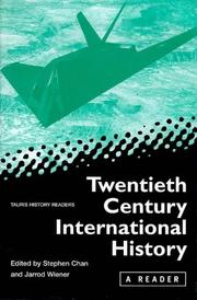 Twentieth-century international history : a reader