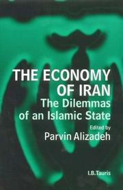 Cover of: The economy of Iran: dilemmas of an islamic state