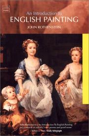 Cover of: An Introduction to English Painting by Sir John Rothenstein