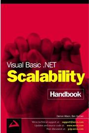 Visual Basic .NET scalability handbook