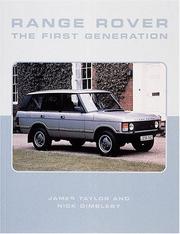Cover of: Range Rover: The First Generation