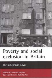 Poverty and social exclusion in Britain : the millennium survey