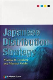 Japanese distribution strategy : changes and innovations