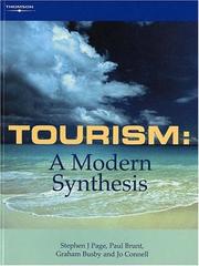 Cover of: Tourism: A Modern Synthesis